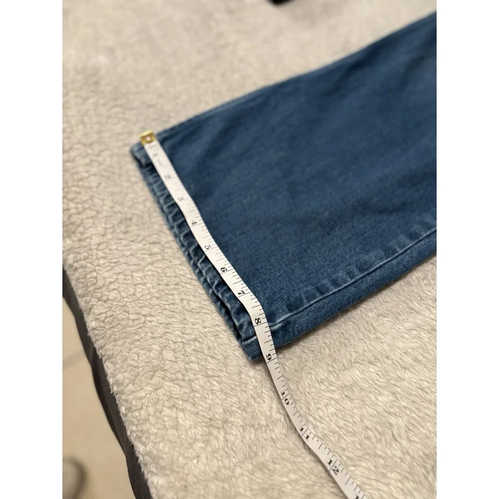 Levi's 569 Mens 36x34 Act (36x32) Loose Straight Blue Denim Jeans Pants Stretch‎